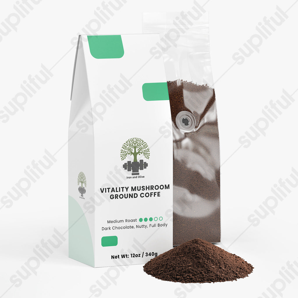 Vitality Mushroom Coffee (Medium Roast)