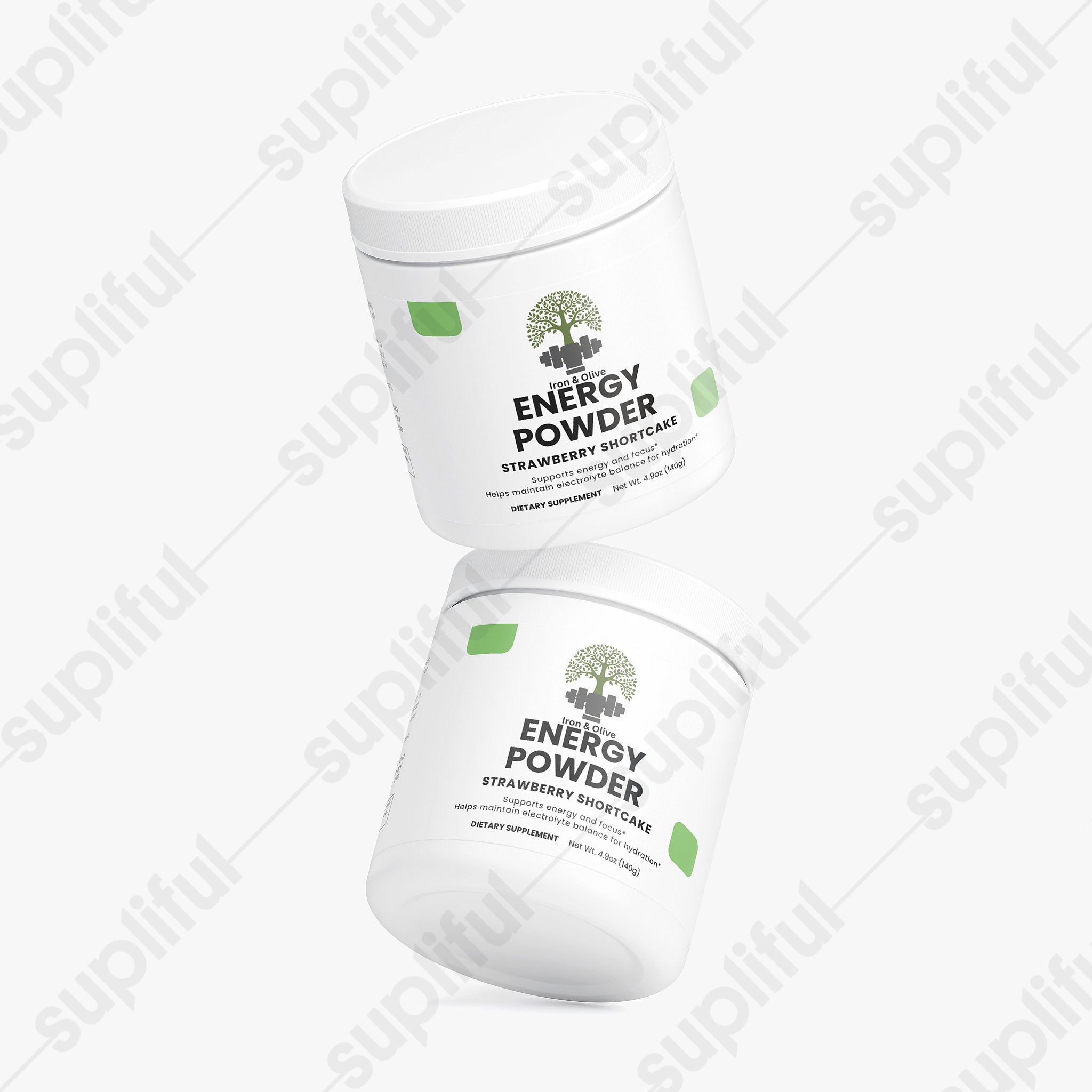 Energy Powder (Strawberry Shortcake)