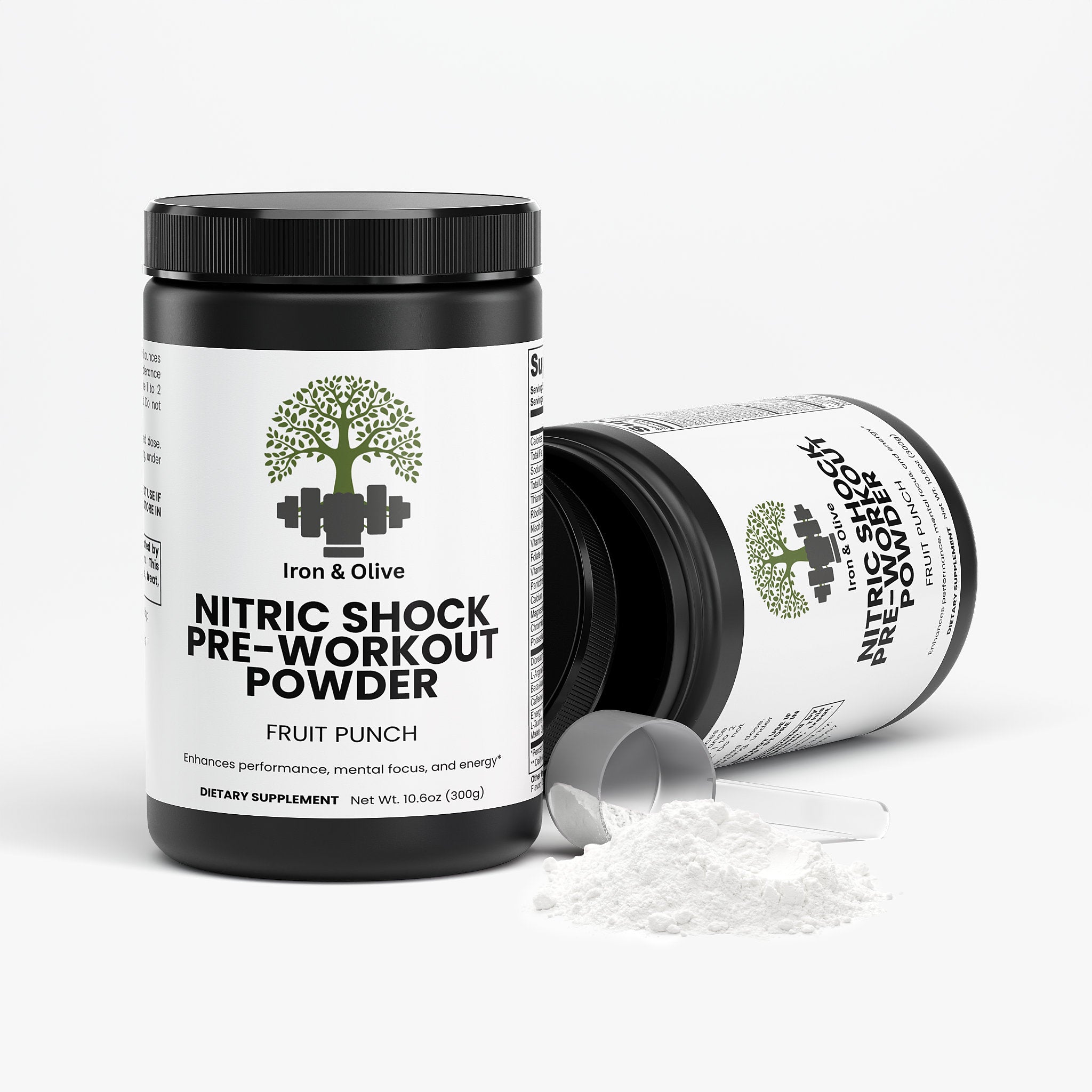Nitric Shock Pre-Workout Powder (Fruit Punch)