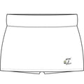 Women's White Repeat Skort
